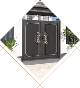 Pintu Aluminium Tuang
