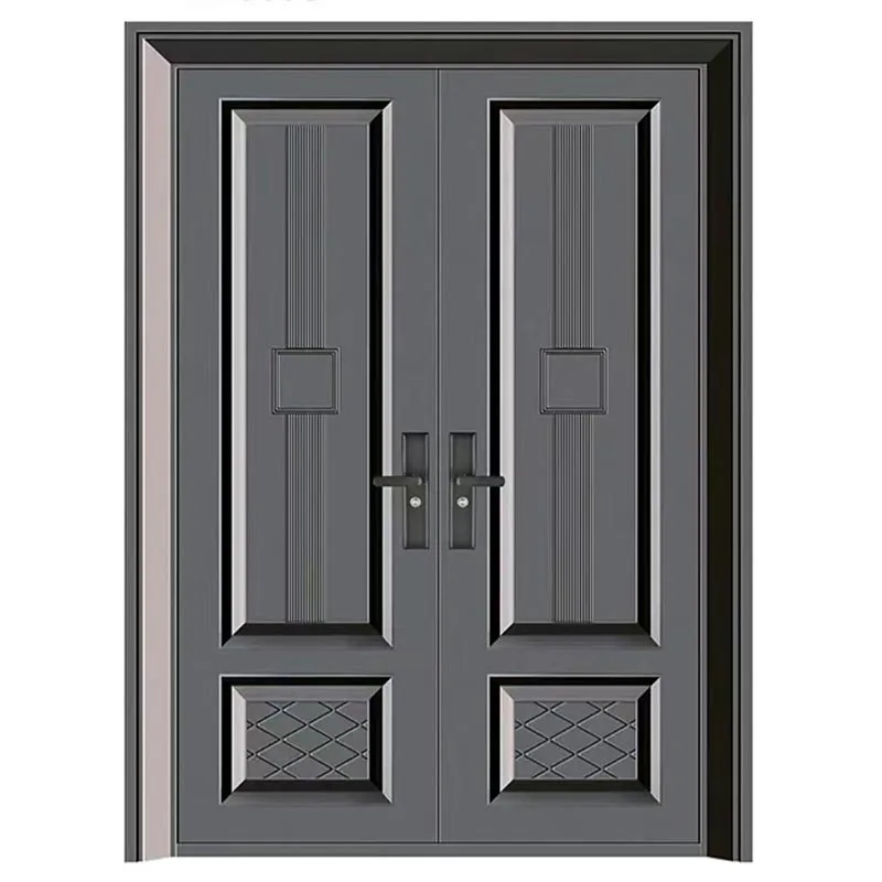 Pintu Dua Tembaga-Aluminium Tahan Api