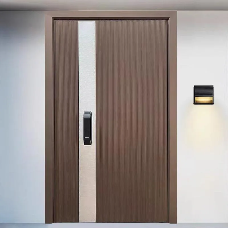 Pintu Masuk Aloi Aluminium Bersepadu
