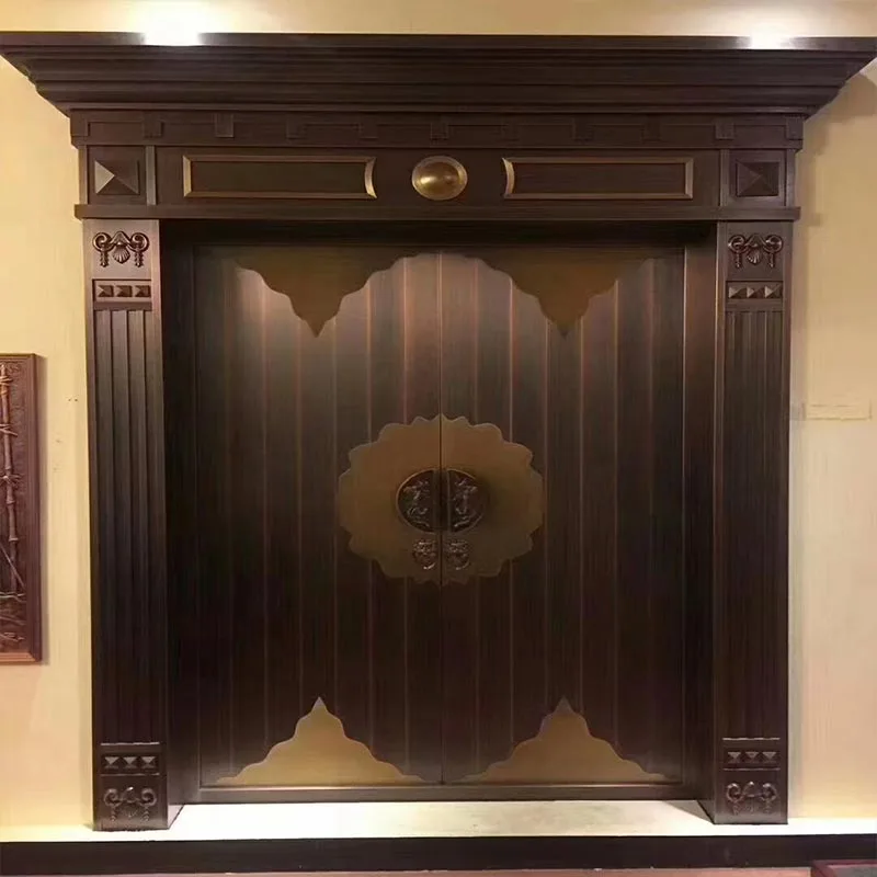 Pintu Masuk Berganda Tembaga Pepejal